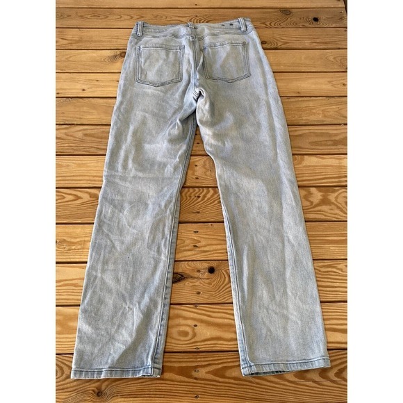 Cabi Higher Straight Leg Jeans Size 4 Women’s Light Blue - Picture 2 of 11